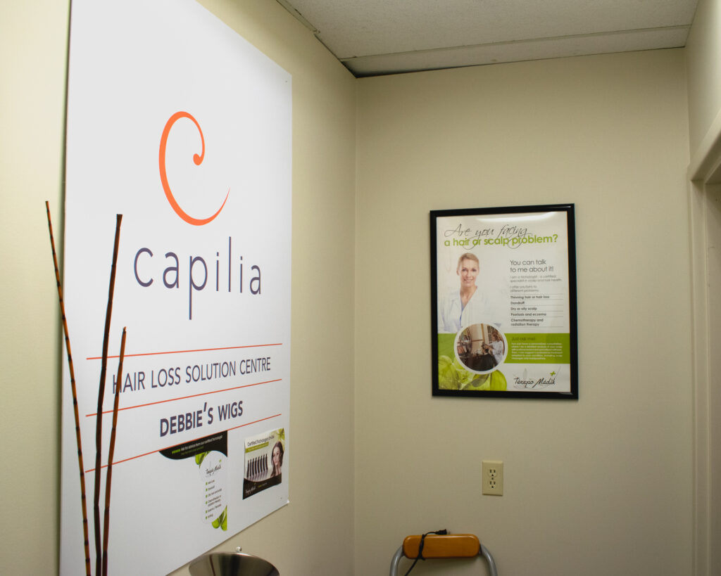 A view of the Scalp & Hair Loss Treatment Centre Walk-In room